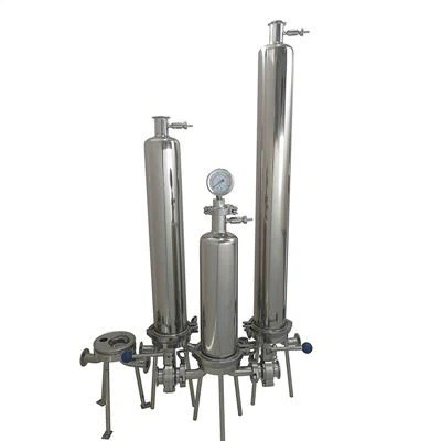 10 ιντσών 20 ίντσα 30 ιντσών ενιαίο περίβλημα φίλτρων κασετών ανοξείδωτου